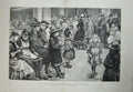 Old Antique Print Children Christmas Pantomimes 1889 Empolyment Fine Art 19th