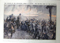 Original Old Antique Print 1914 German Siers Field Uniform Austrian Tyrol Army