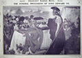 Original Old Antique Print The Funeral King Edward Vii 1911 Supplement Iln