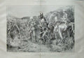 Old Antique Print China War 1900 Russian Workmen Mandarin Trans-Baikal 20th