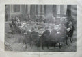 Old Antique Print 1900 Government Cabinet Council Cadagan Halsbury Men 20th