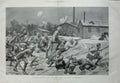 Original Old Antique Print 1900 War Siers Johannesburg Africa Horse Mafeking