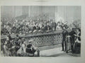 Antique Old Print 1872 Thanksgiving Day Royal Pew St Paul'S Cathedral Art 19th