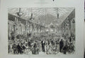 Antique Old Print *0280 1876 Royal Visit London Ball Guildhall Prince Wales