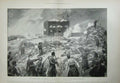 Old Antique Print War 1897 Storming Blockhouse Malaxa Insurgents Siers 19th