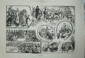 Old Antique Print 1881 Derby Day Sport Post Office Frith People Betting 19th