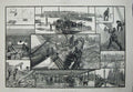 Original Old Antique Print 1883 Fishing Cod Fish Boats Grimbsy Dock Market Art