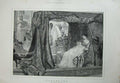 Old Antique Print 1887 Alma Tadema Fine Art Cleopatra River Boat Natives 19th