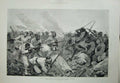 Old Antique Print Fight Egyptian Troops Arabs Souakim War 1884 Weapons 19th