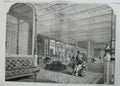 Antique Old Print 1859 Grand Saloon Great Eastern Passenger Ship Fine Art 19th