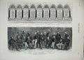 Original Old Antique Print 1884 Indian Commission Afghan War Memorials Bombay