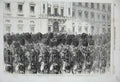 Antique Print *0260 1854 Battalion Scots Fusilier Guards Buckingham Palace