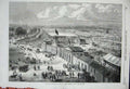 Original Old Antique Print Royal Agricultural Society Show Oxford 1870 Fine Art