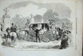 Old Antique Print 1858 Royal Marriage Prince Buckingham Palace Carriage 19th