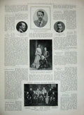 Old Antique Print 1903 Duke Devonshire Balfour Roman Catholic Darmstadt 20th