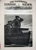 Old Antique Print 1878 British Fleet Ship Sea Marmora Navy War Fine Art 19th