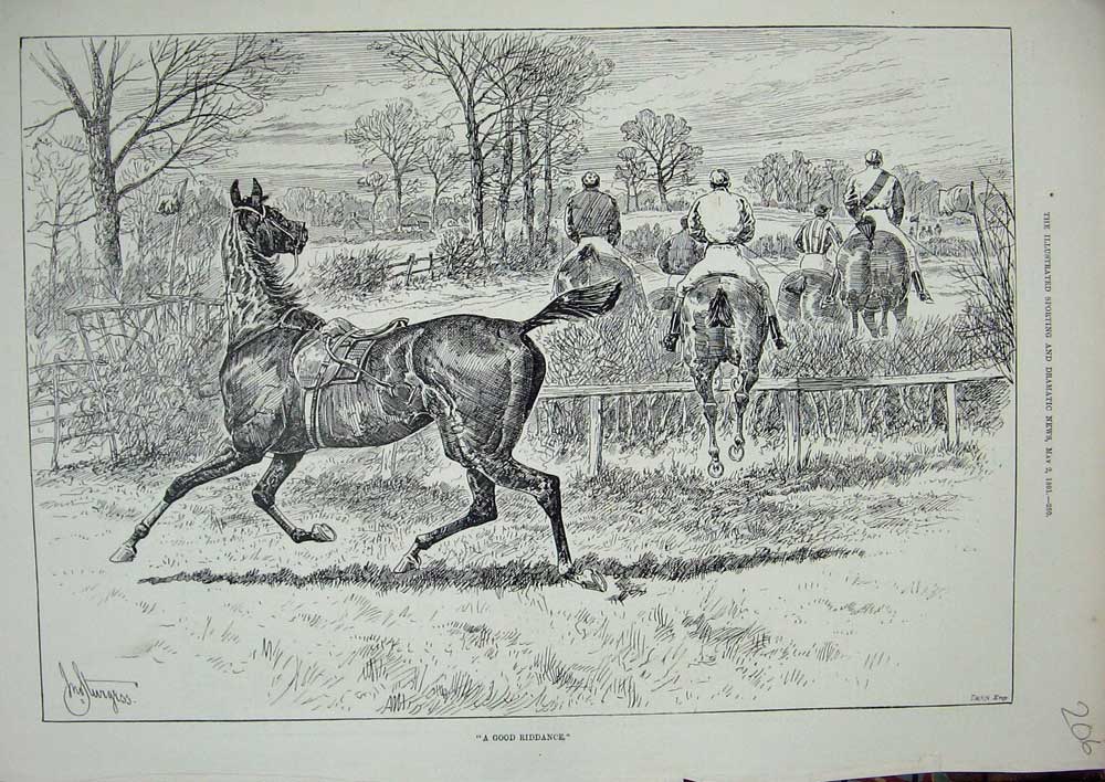 Old Antique Print 1867 Swedish Norwegian Costumes Laplanders Deer Sledge 19th