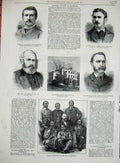 Old Antique Print 1890 Basuto Bolingbroke Hospital Garrat Bouch Galbraith 19th