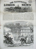 Original Old Antique Print 1862 Civil War America Cottonburners Memphis Federal