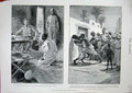 Old Antique Print 1898 Advance Soudan Colonel Wingate Policeman Refugee 19th