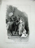 Old Antique Print 1893 Illustrating Grant Allen'S Story Scallywag Bride 19th
