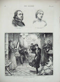 Old Antique Print 1874 Russia Georgian Nobleman Rothschild Portarlington 19th