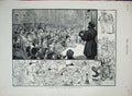 Old Antique Print 1884 Childrens Ball Mansion House Costumes Fancy Dress 19th