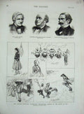 Old Antique Print 1876 Malden Russel Scotsman Philadelphia America July 19th