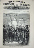 Old Antique Print 1878 General Skobeleff Osman Pasha Constantinople War 19th