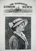 Original Old Antique Print 1874 Maidenhood Wise Dudley Gallery Beautiful Woman