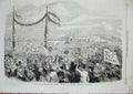 Original Old Antique Print 1863 People'S Park Dundee Scotland Baxter Fine Art