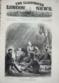 Old Antique Print War 1878 Mehemet Ali'S Tent Maitland Francis James Men 19th