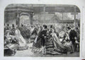 Old Antique Print 1862 Half-Crown Day International Exhibition Costumes 19th