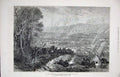 Original Old Antique Print 1877 War Encampment Russian Siers Guard Plevna Art