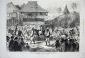 Old Antique Print War Herzegovina 1876 Ashi-Bazouks Baynaluka Swina Horse 19th