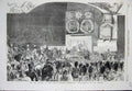 Original Old Antique Print 1854 Bal Costume French Embassy Albert-Gate Queen