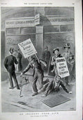 Old Antique Print 1897 Advertisement Bovril Vinolia Soap Remington Shop 19th