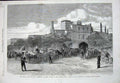 Old Antique Print 1861 Lord Palmerston Warden Cinque Ports Dover Castle 19th