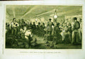 Old Antique Print 1856 Admiral Dundas H.M.S Wellington Ship Baltic Fleet 19th