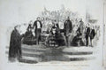 Old Antique Print 1857 Queen Art Treasures Exhibition Corporation Address 19th