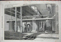 Original Old Antique Print 1851 Dean Mills Four Engines Manufacturing Machinery
