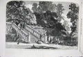 Original Old Antique Print 1859 Terrace Haddon George Dodgson Water Colours