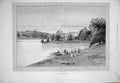 Old Antique Print 1890 English Homes Combermere Abbey Lake Montbard Art 19th