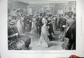 Original Old Antique Print 1902 Royal Academy Art Paintings Burlington House
