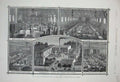 Old Antique Print 1884 Mouson Perfumery Tiolet Soap Steam Works Germany 19th
