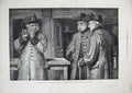 Old Antique Print 1882 Bandsmen Chelsea Hospital Music British Grenadier 19th