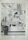Old Antique Print 1905 Potemkin Catherine Machines Earthquake Isle Wight 20th
