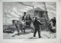 Old Antique Print 1878 Staniland Fine Art Country Horse Waggon Boat House 19th