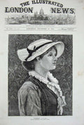 Original Old Antique Print 1874 Maidenhood Dudley Gallery Young Women Fine Art