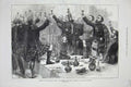 Original Old Antique Print 1872 Duke Rothsay Festival Highland Society Scotland